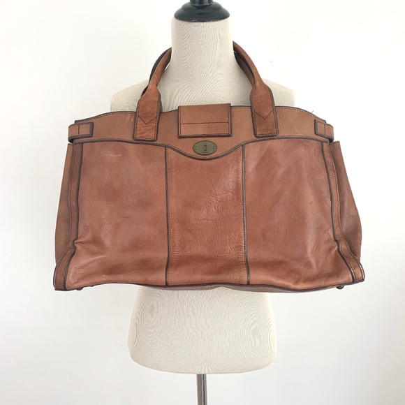 FOSSIL | Brown Leather Bag - Picture 6 of 15